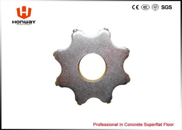 6pcs Tips Scarifier Cutters For Walk Behind Concrete Planer ZINC Plate