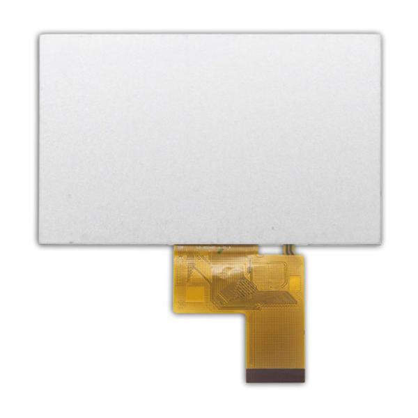 5.0 Inch LVDS LCD Module 1000 Cd/M2 Industrial Touch Display 800x480