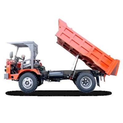 Diesel Engine Mini Truck 5 Ton Wheeled Mining Dump Truck For Mineral Industry