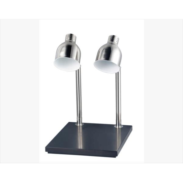 0Lampes électriques en acier inoxydable de 5 kW, lampe de chauffage alimentaire avec 2 pièces 250W