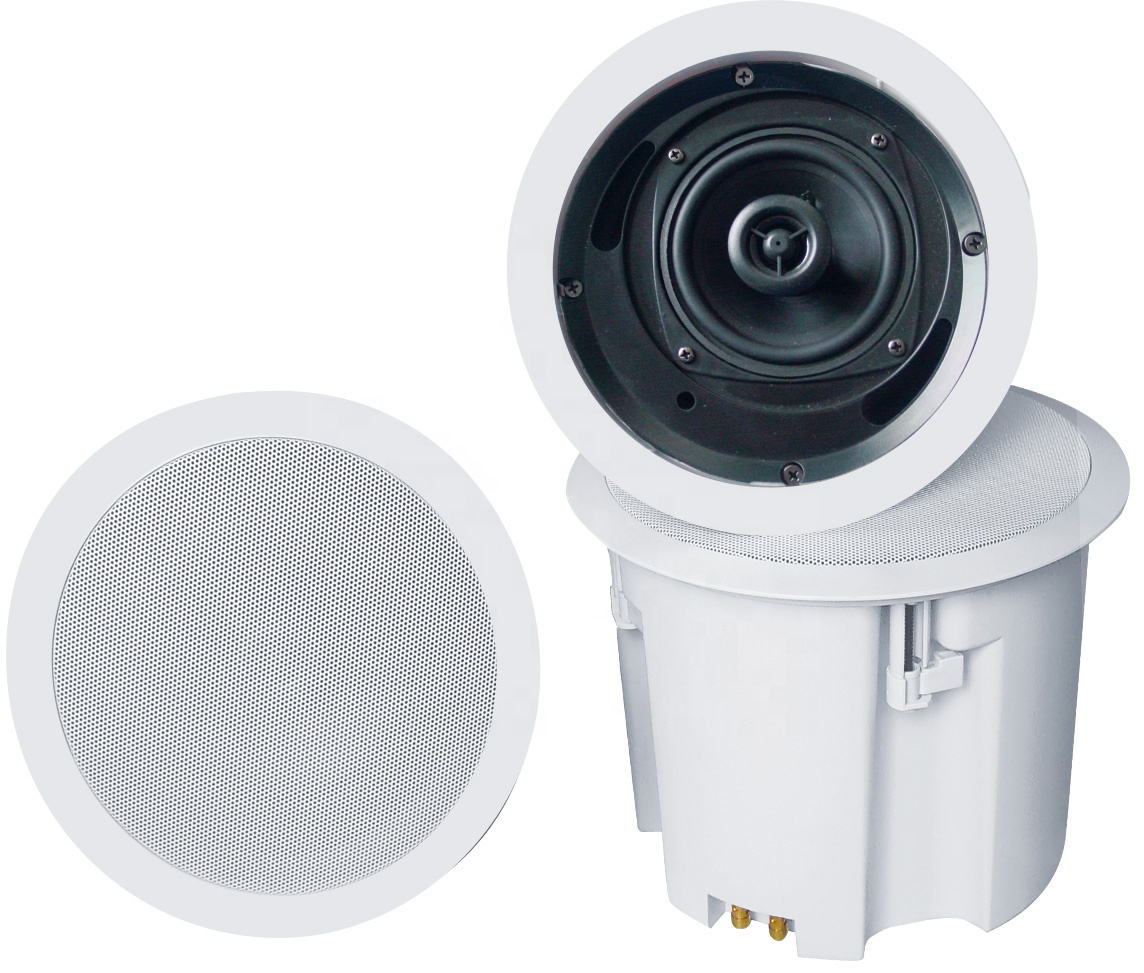 20Watt 4 Inch Ceiling Speaker 8ohm ABS Flush Ceiling Speakers