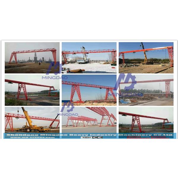 0.5Ton-32Ton China Factory Direct Supplied Professional Manufacturer Trussed Type Electric Hoist Gantry Crane