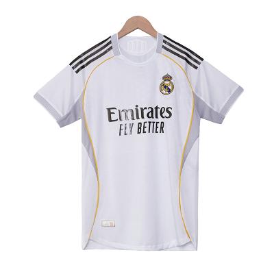 Manches courtes 2025-2026 Real Madrid Maillot de sélection respirant étirant