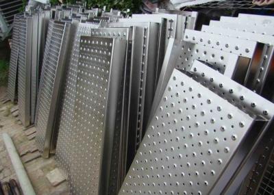 Anti Corrosion Stainless Steel Perforated Plate Mesh 317L Practical