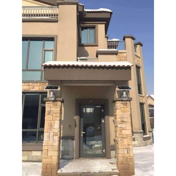 Intelligent Solar Powered Wall Lights With Motion Sensor And Remote Controller