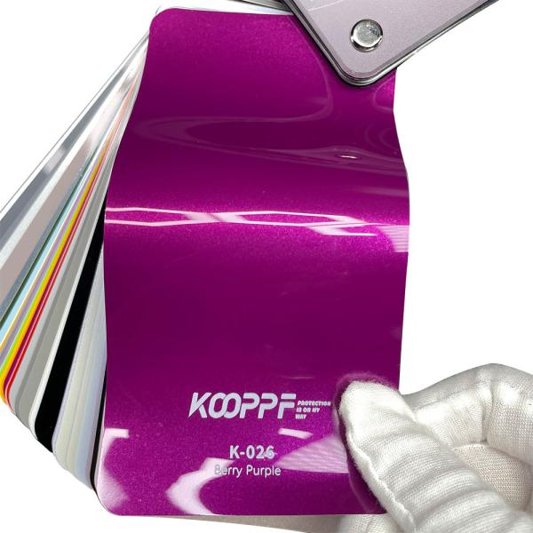 Berry Purple TPU Color Paint Protection Film Car Full Wrap 7.5mil K-026