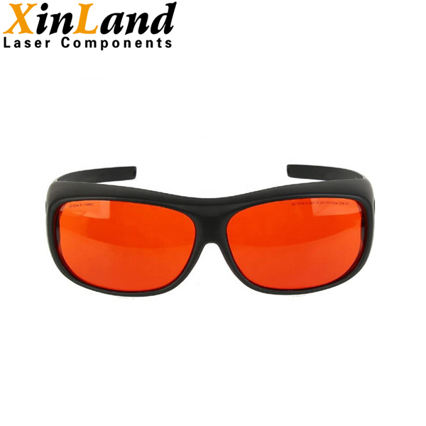 изумленные взгляды безопасности лазера 190-540nm OD6+ для лазера защиты УЛЬТРАФИОЛЕТОВОГО и зеленых лазеров полупроводника