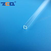 Petite longueur carrée 0.5*0.5*0.3*0.3mm de côté de tube de quartz pour le laboratoire