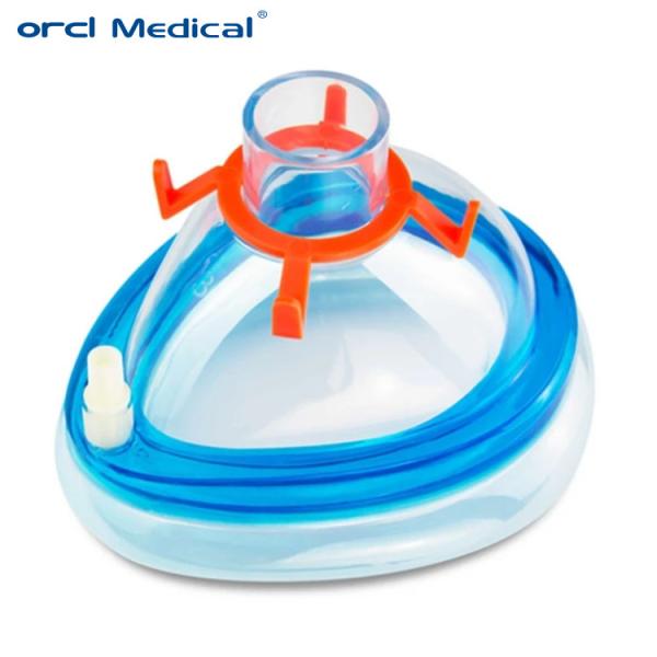 Disposable International Standard Size Air Cushion Mask Adult Pediatric Rotational Anaesthetic Face Mask Anesthesia Mask