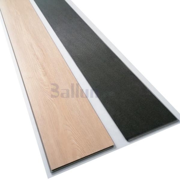 Elegante piso de PVC de madera plástico compuesto SPC vinilo de paso rápido para interiores