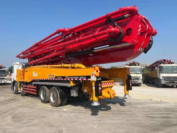 Concrete pump 2013 Sany 56m Benz Chassis Pump Car Inventory