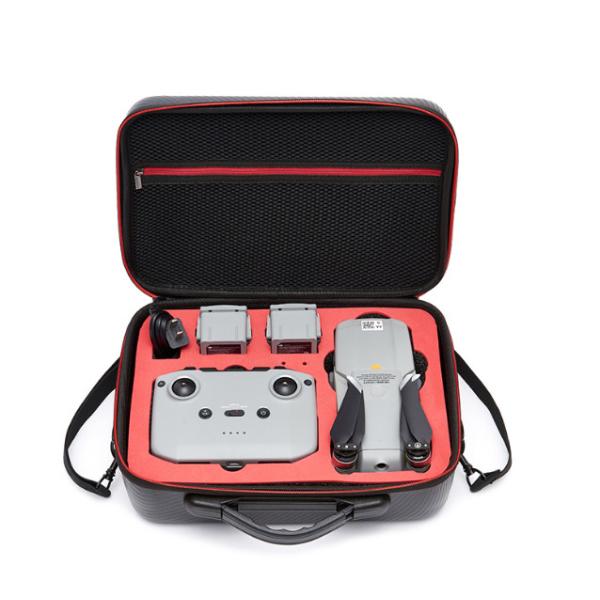 Protective Hard Black EVA Storage Case with Foam Interior and Shoulder Strap Ideal for Secure Storage and Transport Needs