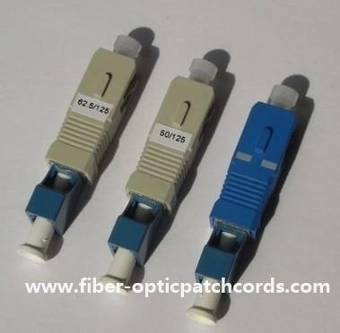 SC Male To LC Female Fiber Optic Adapters SM MM Blister Box Packing