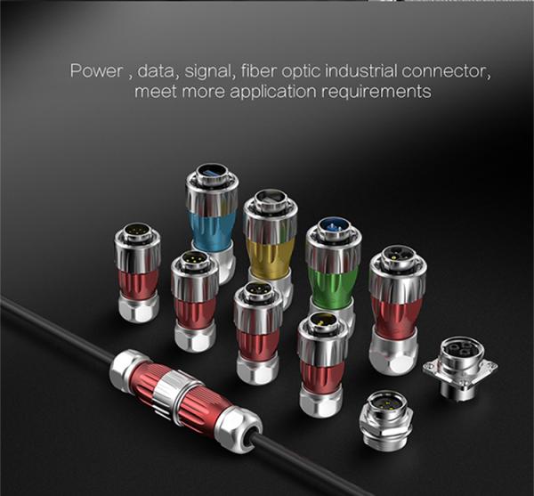CNLINKO DH24 2 3 4 5 7 9 12 Pin Power Connector IP68  Waterproof  Connector