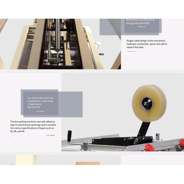 Hipac AP-301&AS523 Electric Seal the Box and Bind It Strapping Machine Durable Automatic Belt Packaging  for Carton