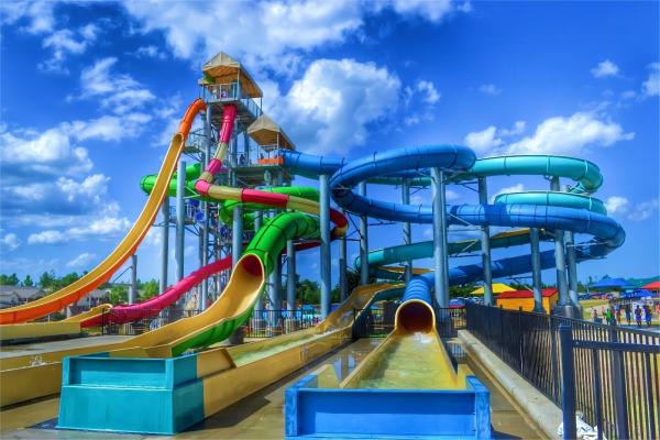 ODM Parque de diversões aquáticos comerciais ao ar livre Parque de diversões aquáticos ao ar livre Parque de diversões aquático piscina Slide de tubo para crianças