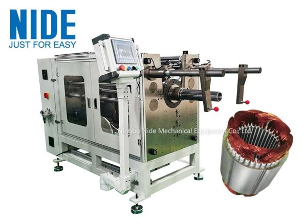 Medium Motor Stator PLC Coil Inserting Machine For Industrial Motor