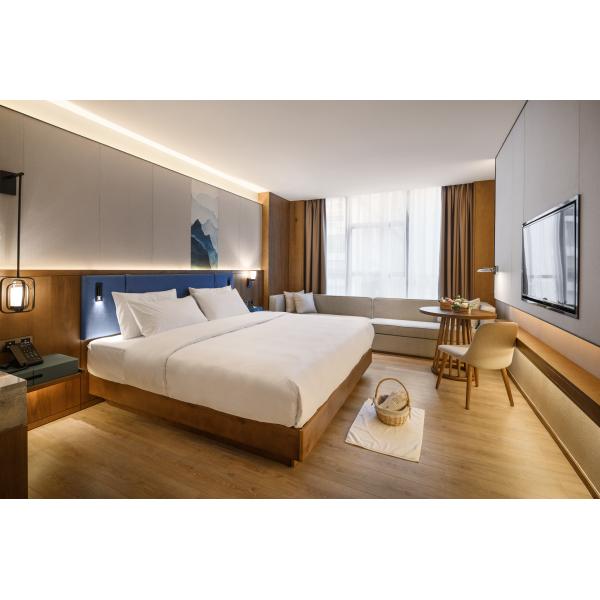 Modern Light Luxury Style Set de móveis de quarto de hotel Tamanho 2000*2000*300mm