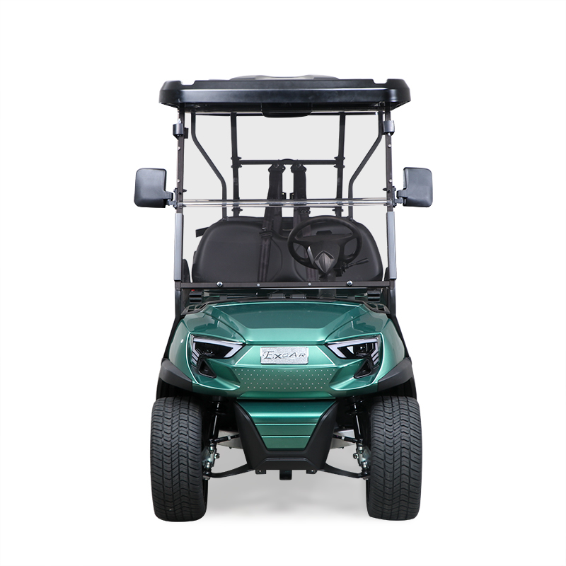 Electric Golf Carts Designed with Comfortable Seating for Four People