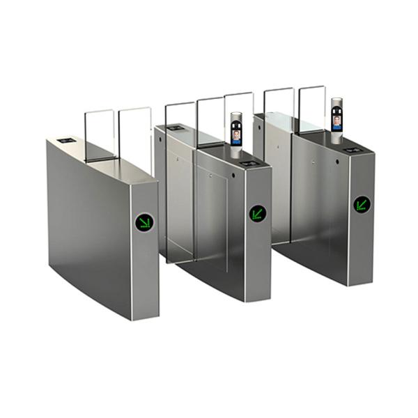 SS304 Housing Material Access Control Turnstile with 1S Opening/Closing Time and Clear Acrylic Panel