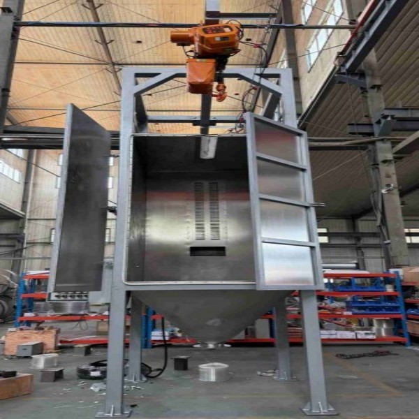 Automatic Big Bag Emptying Station Customized For Powder / Granule Processing