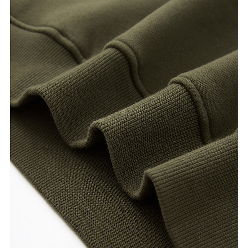 Men 345G Heavyweight Oversized Hoodie, Fleece Lined Drop-Shoulder Blank Pullover, Custom OEM ODM