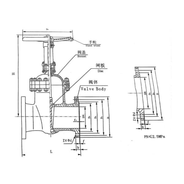 Станционный клапан Z41H-16C для теплопроводящего масла в паровом котле