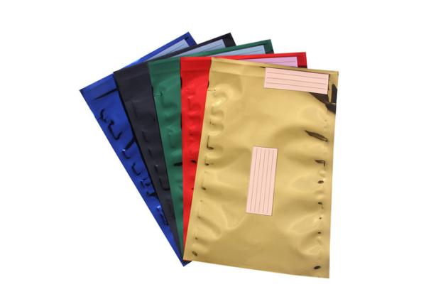 A folha de alumínio colorida antiestática ensaca 8,5” produto comestível biodegradável de #2 X12