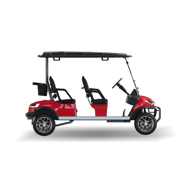 Max Speed 25-30km/h Front Disc Rear Disc Brake System NL-JY4.G 4 Passenger Electric Hunting Car Electric Golf Cart for Club