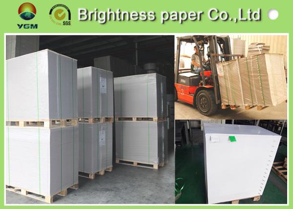 Clay Coated Newsback Board Shoe Boxes Cardboard Rolls For Packaging Moisture Proof