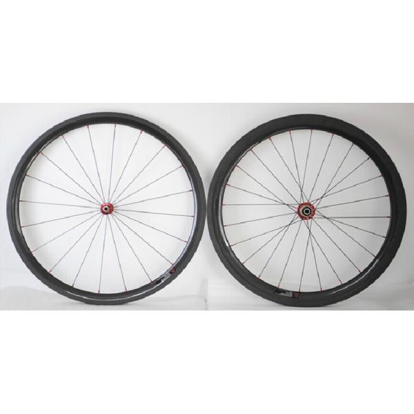 2014 hot sale special assemble 700c carbon wheels 38mm+50mm 23mm clincher for road bike