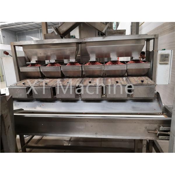 304 Stainless Steel Roasted Peanut Peeling Machine Intelligent 400KG/H
