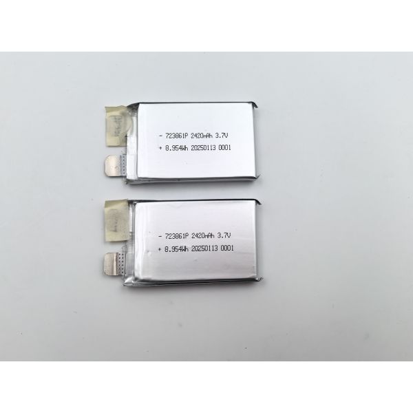 2420mAh 3.7V Semi Solid State Battery For Portable Power Banks