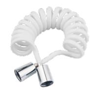 Flexible Water Plumbing Toilet Bidet Sprayer Connect Pipe For PU Telephone Line Style
