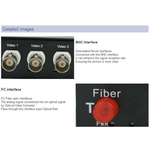HD CVI/AHD Optical Converter with 8 CH- Fiber Optic Transmitter and Receiver. Single /Multimode, RS485/232BNC port,20KM,