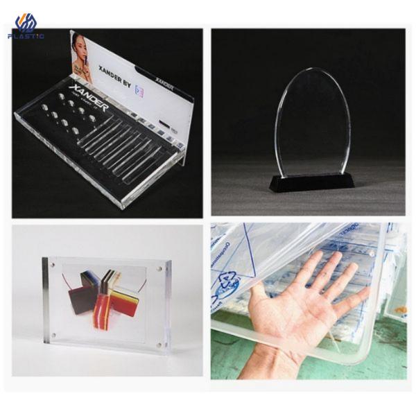 Chemical Resistance Cast Acrylic Sheet Board 1.5mm-300mm Thickness Fire Proof