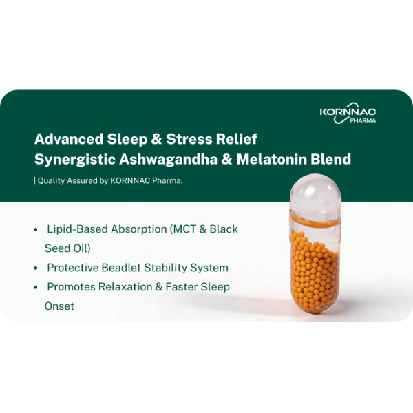Sleep & Stress Relief (Ashwagandha + Melatonin Blend)