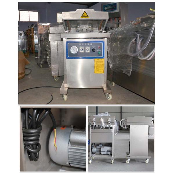 385mm Seal Distance Vegetable Vacuum Packing Machine 20m³/H Pumping Speed