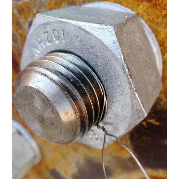 Болт стали углерода знака шоссе анкерного болта ANSI F1554