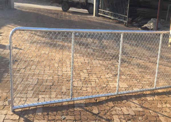 10 FT Length Commercial Chain Link Fence / Heavy Duty Chain Link Fencing