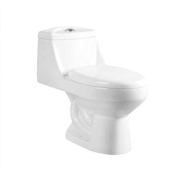 Ceramic One Piece Bathroom Toilets Modern Sanitary Ware Comfort Height