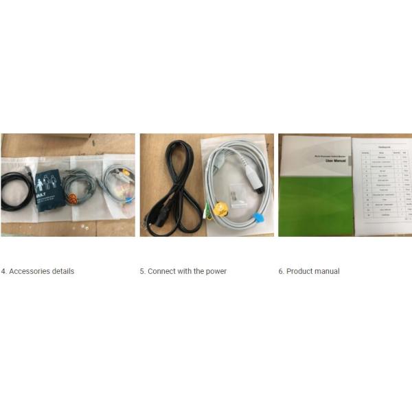 ICU Multi Parameter Monitoring System 12 Months Warranty With 7 Inch Display