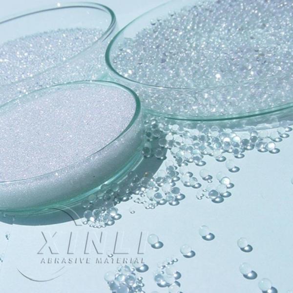2.5g/Cm3 Gravity Reflective Glass Beads High Purity And Low Consumption Rate