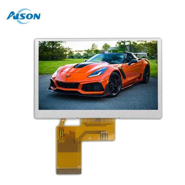 4.3 Inch 800x480 IPS TFT LCD Display 450 Cd/M2 RGB Interface