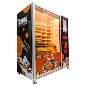 Microwave Vending Machine For Warm Foods Heated Vending Machine