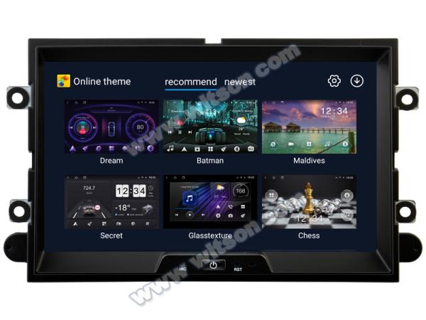 8 Screen OEM Style without DVD Deck For FORD F150 F250 F350 2006-2009 Car Multimedia Stereo