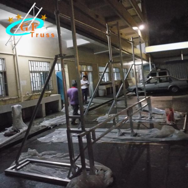 OEM Exhibition Roof LED Screen Truss Hang Audio
