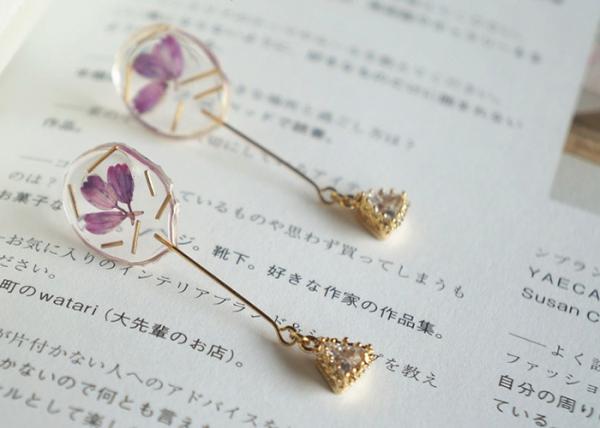 Wholesale Lollipop Alloy Gem Handmade Crystal Gel Cartoon Earrings With Best Price