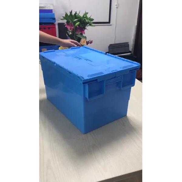 Good quality plastic stackable and racked storage boxes and bins