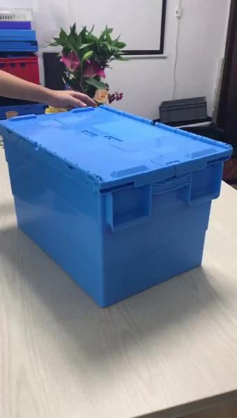 Good quality plastic stackable and racked storage boxes and bins